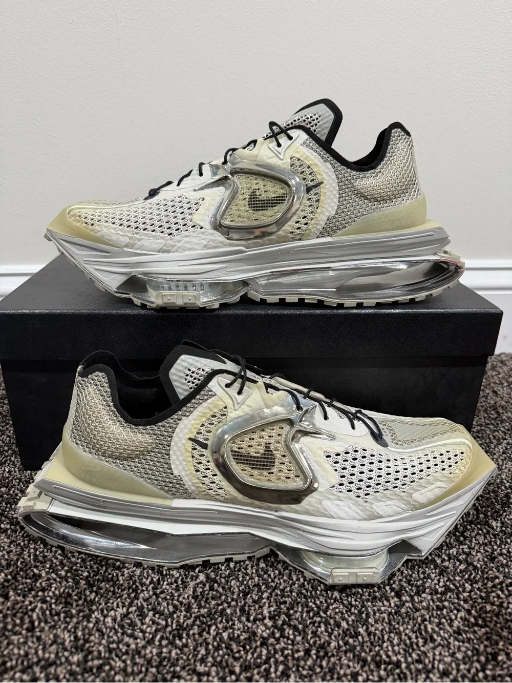 Nike x MMW Matthew Williams 4 Zoom 2020 “Stone” Sneakers